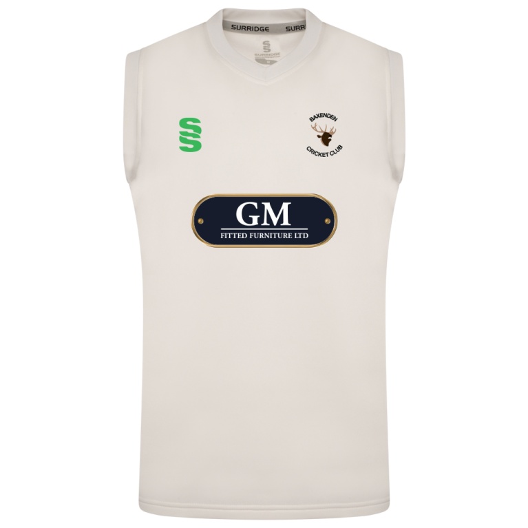 Baxenden CC Blast Sleeveless Cricket Sweater